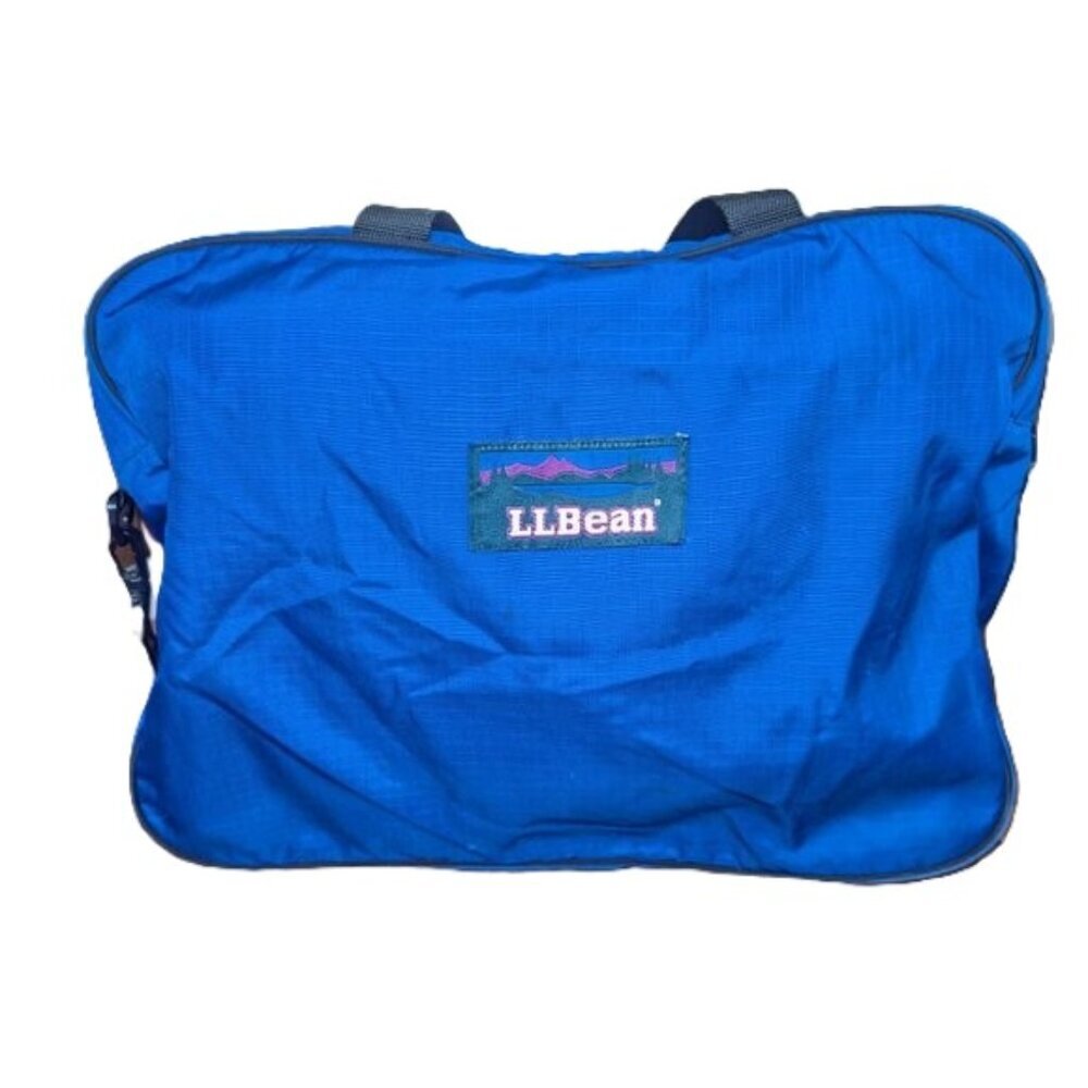 Vintage L. L. Bean Bag Double Boot Ski T182 Duffel‎ Travel Sports Unisex Active